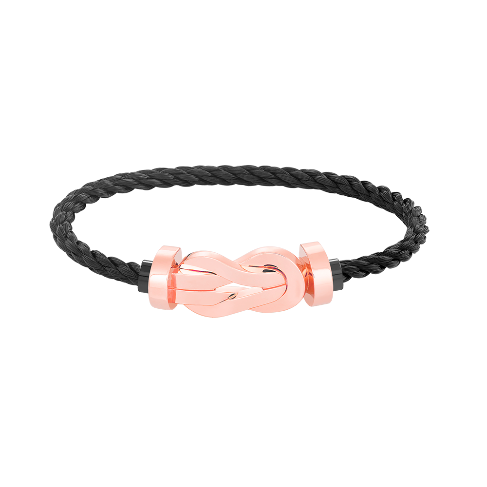 [Angela Jewellery]CHANCE LARGE 8 FIGURE BUCKLE NO DIAMOND BRACELET ROSE GOLD