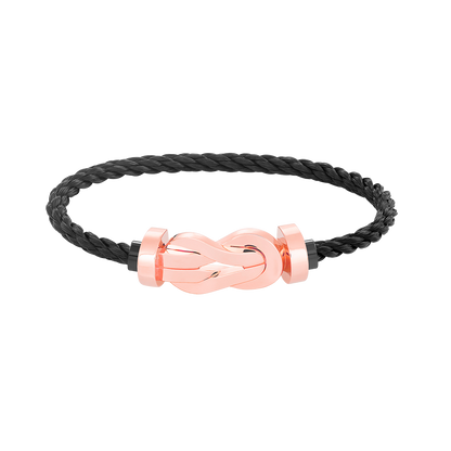 [Angela Jewellery]CHANCE LARGE 8 FIGURE BUCKLE NO DIAMOND BRACELET ROSE GOLD
