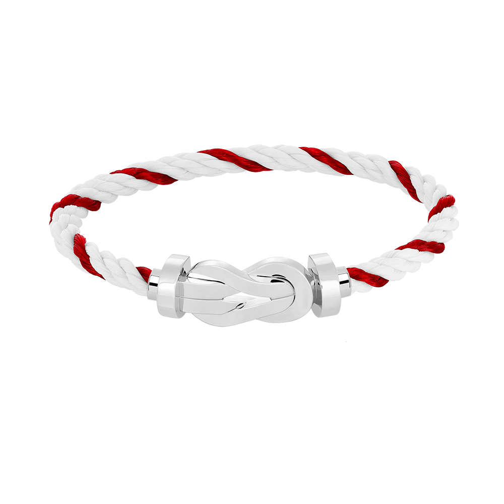 [Angela Jewellery]CHANCE LARGE 8 FIGURE BUCKLE NO DIAMOND BRACELET SILVER
