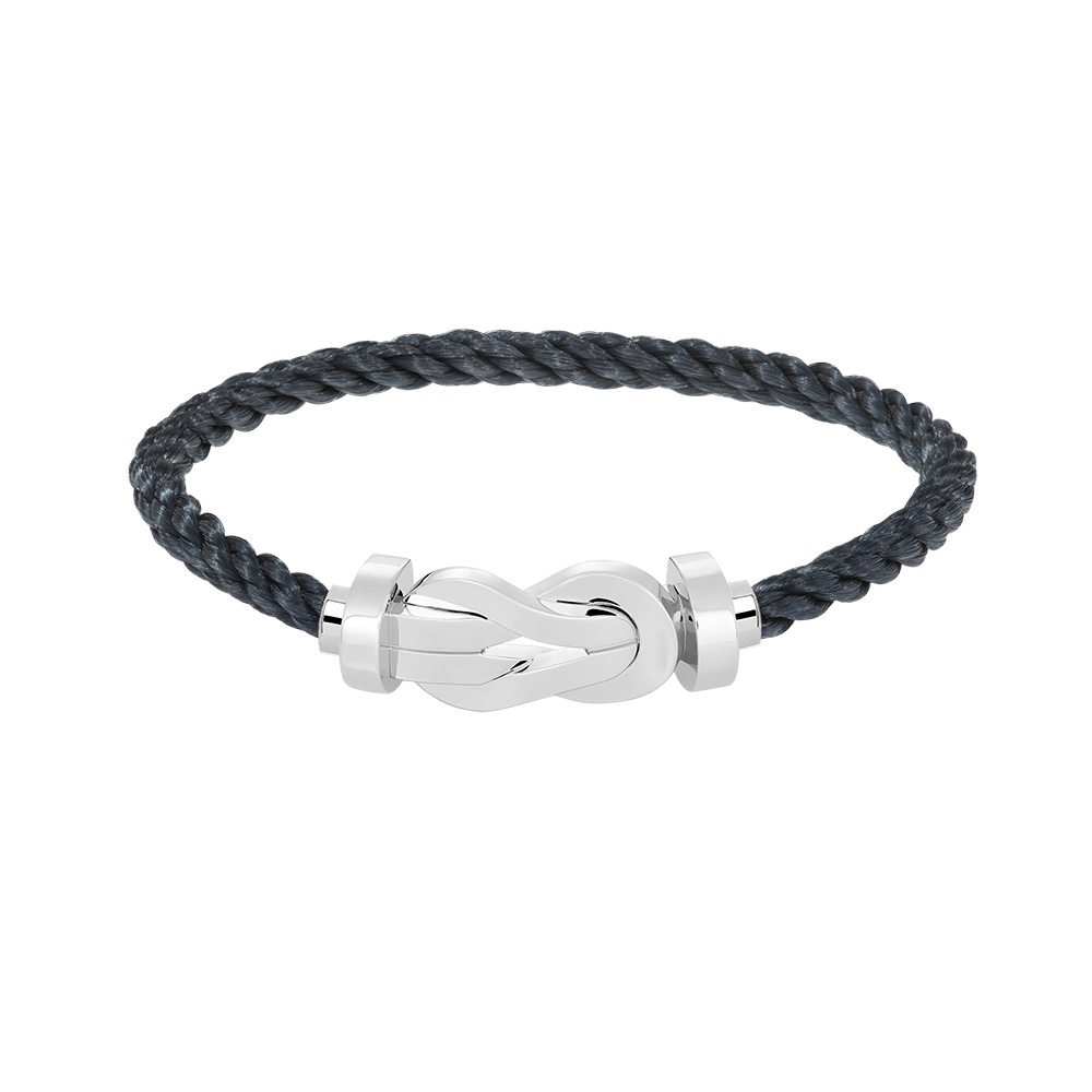 [Angela Jewellery]CHANCE LARGE 8 FIGURE BUCKLE NO DIAMOND BRACELET SILVER