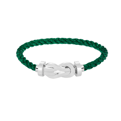 [Angela Jewellery]CHANCE LARGE 8 FIGURE BUCKLE NO DIAMOND BRACELET SILVER