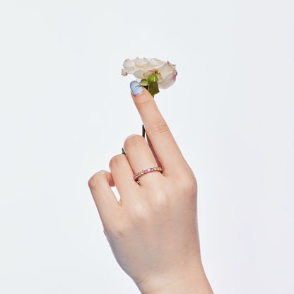 Angela Jewelry]Dazzling Resplendent Round Cut Party Ring