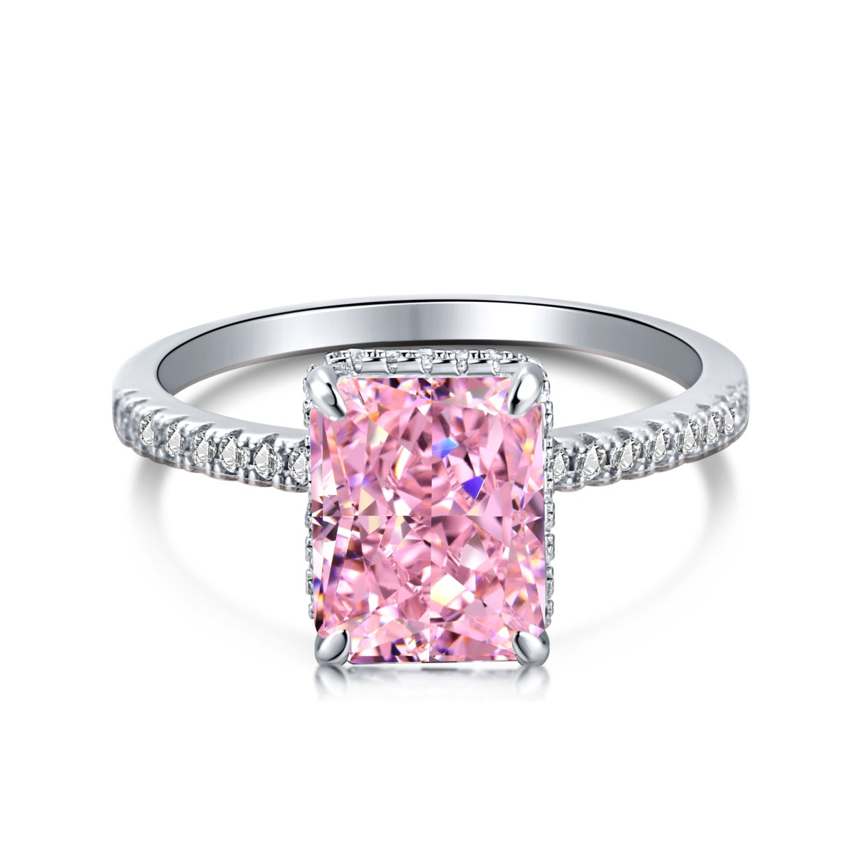 Angela Jewelry]4.0 Carat Luxurious Engagement Ring