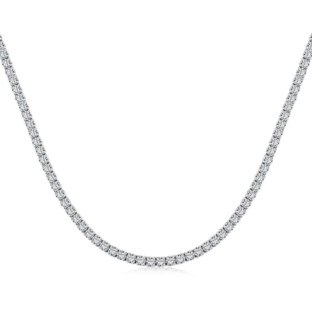 Angela Jewelry]Elegant Tennis Chain Necklace