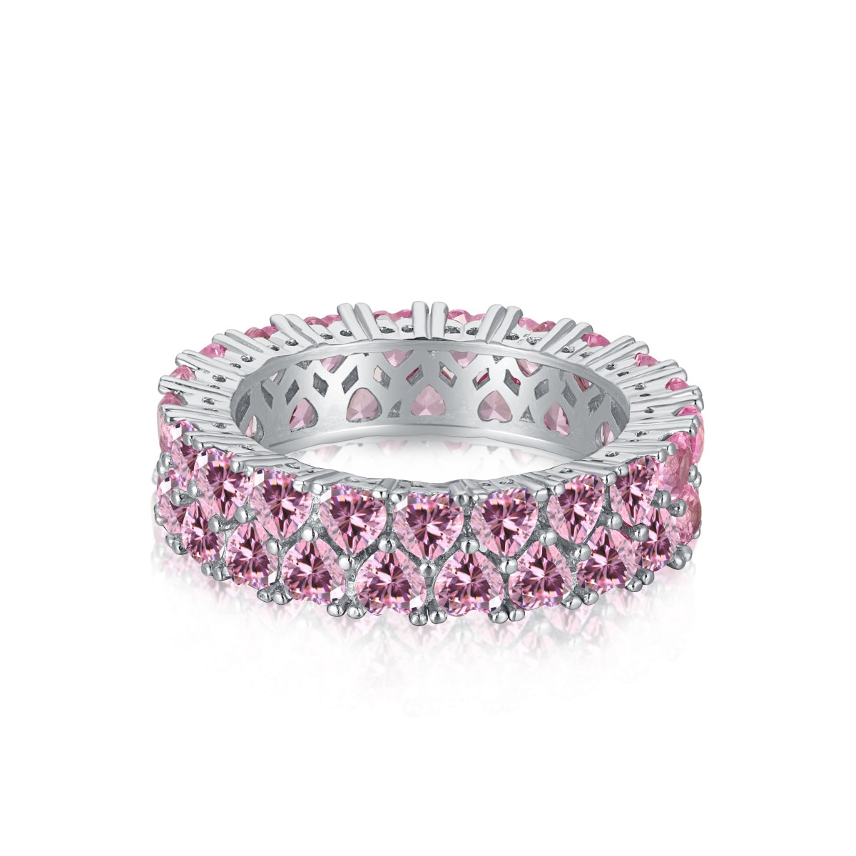 Angela Jewelry]Sparkling Full Heart Ring