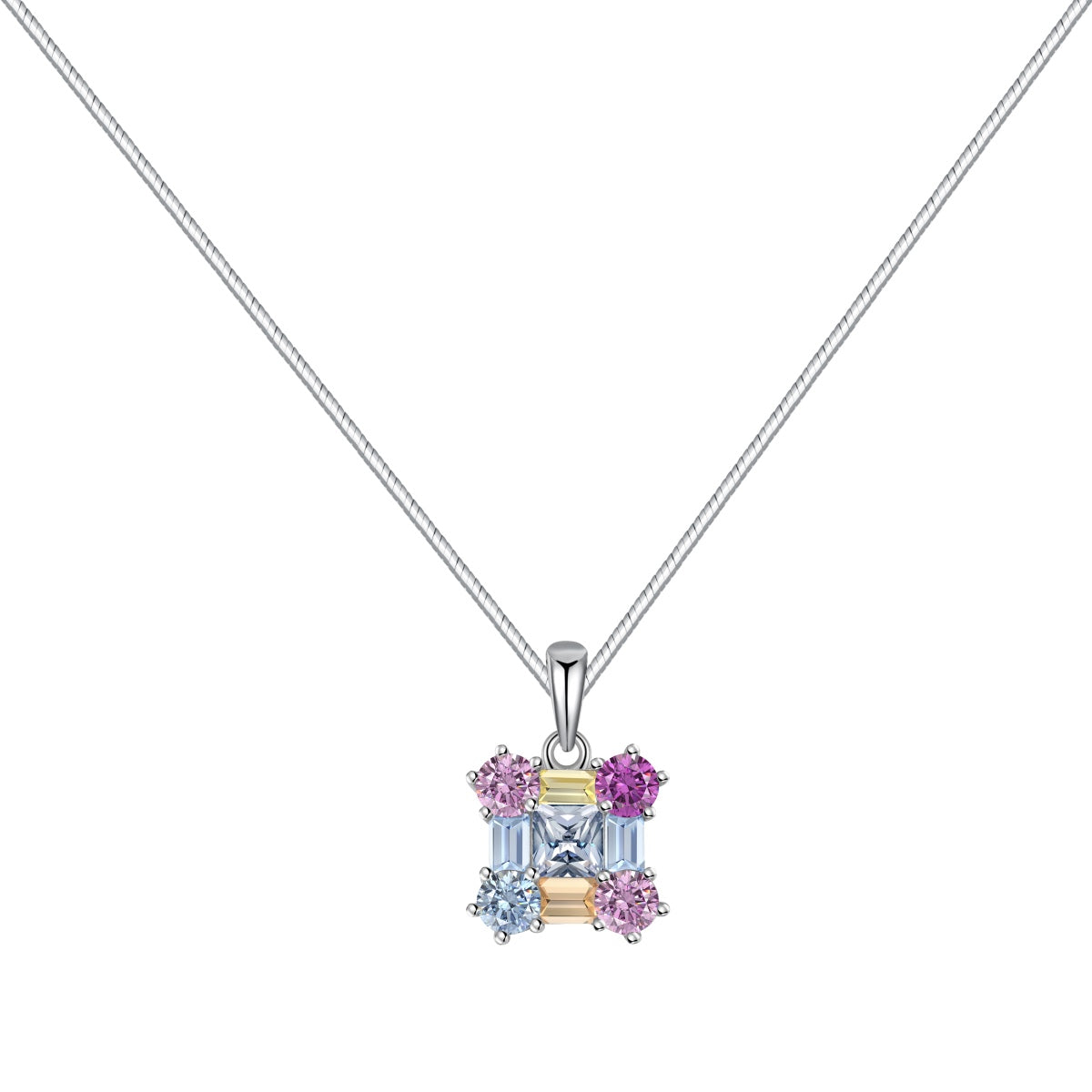 Angela Jewelry]Gorgeous Multi Colorful Necklace