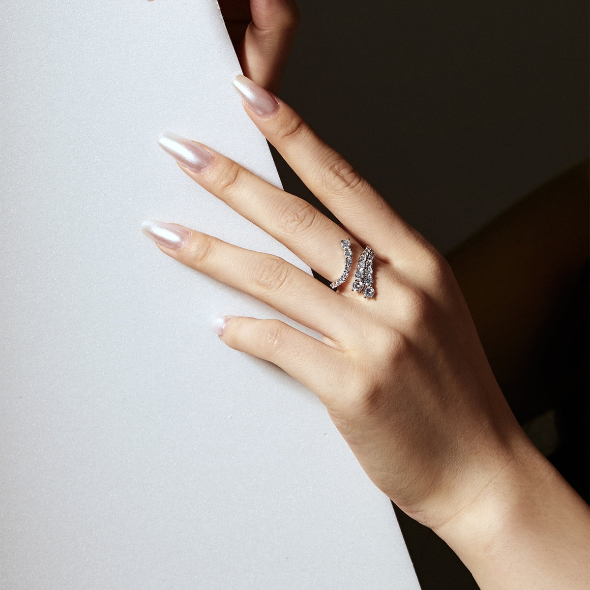 Angela Jewelry]Unique Vivid Snake Shape Daily Ring