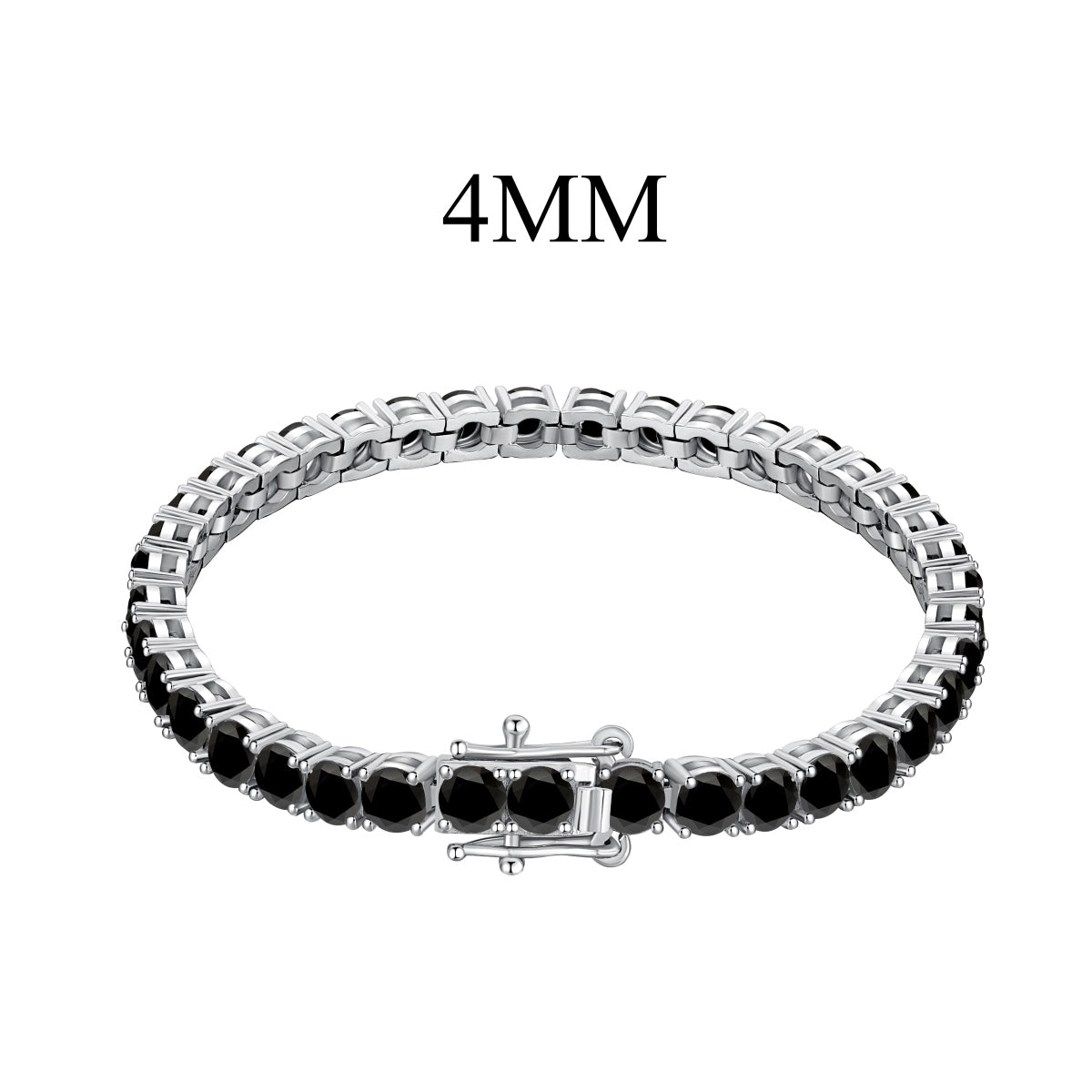 Angela Jewelry]Radiant Colorful Round Cut Party Bracelet