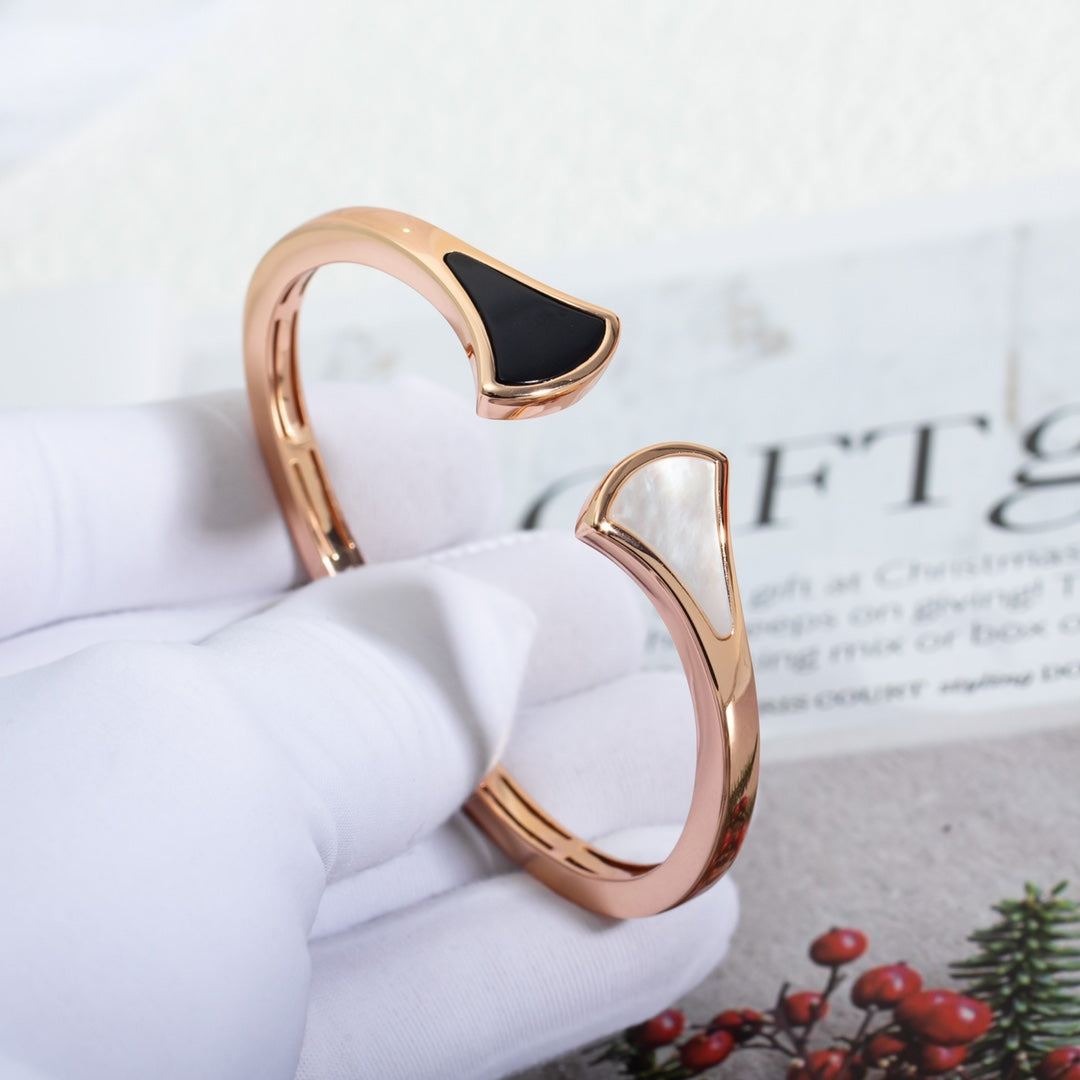[Angela Jewellery]DREAM BRACELET OPEN PINK GOLD MOP