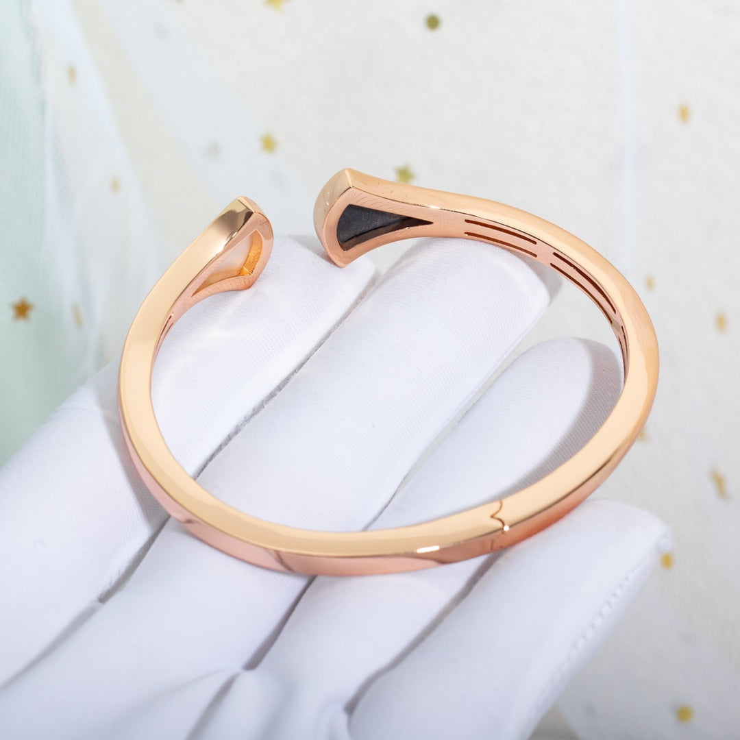 [Angela Jewellery]DREAM BRACELET OPEN PINK GOLD MOP