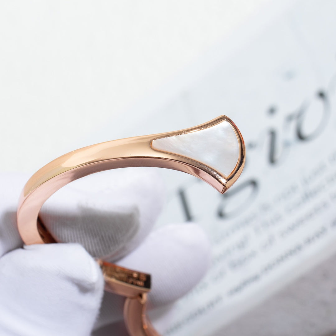 [Angela Jewellery]DREAM BRACELET OPEN PINK GOLD MOP