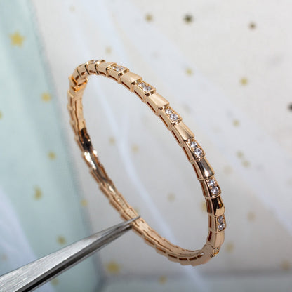 [Angela Jewellery]SERPENTI BRACELET PINK GOLD DIAMOND
