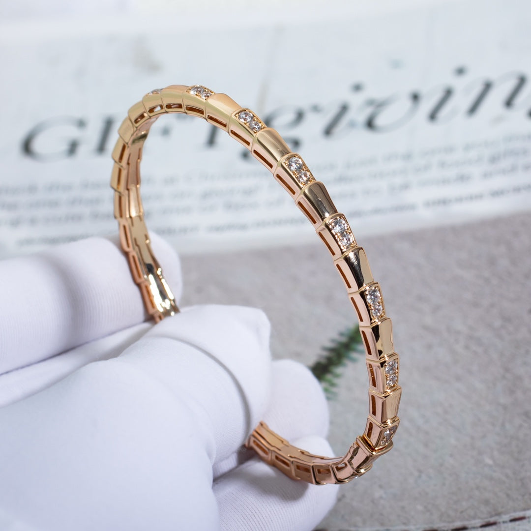 [Angela Jewellery]SERPENTI BRACELET PINK GOLD DIAMOND