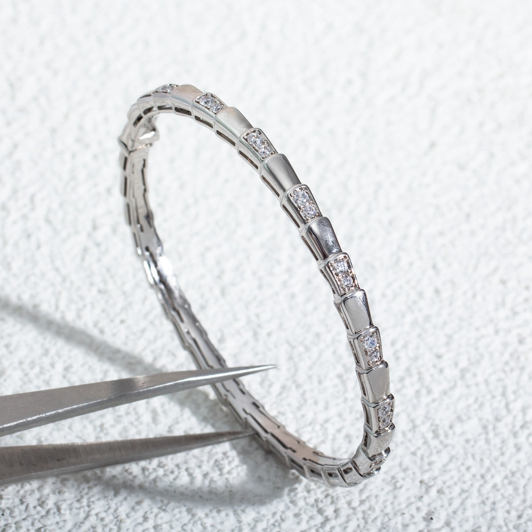 [Angela Jewellery]SERPENTI BRACELET SILVER DIAMOND
