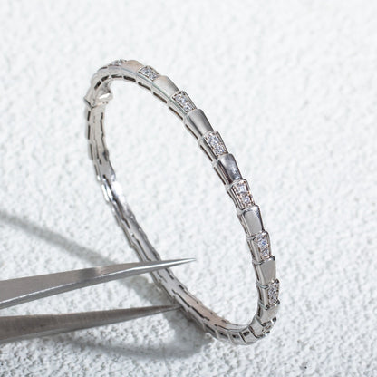 [Angela Jewellery]SERPENTI BRACELET SILVER DIAMOND