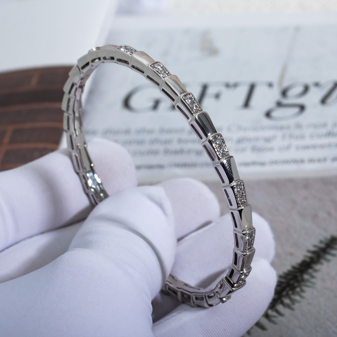 [Angela Jewellery]SERPENTI BRACELET SILVER DIAMOND