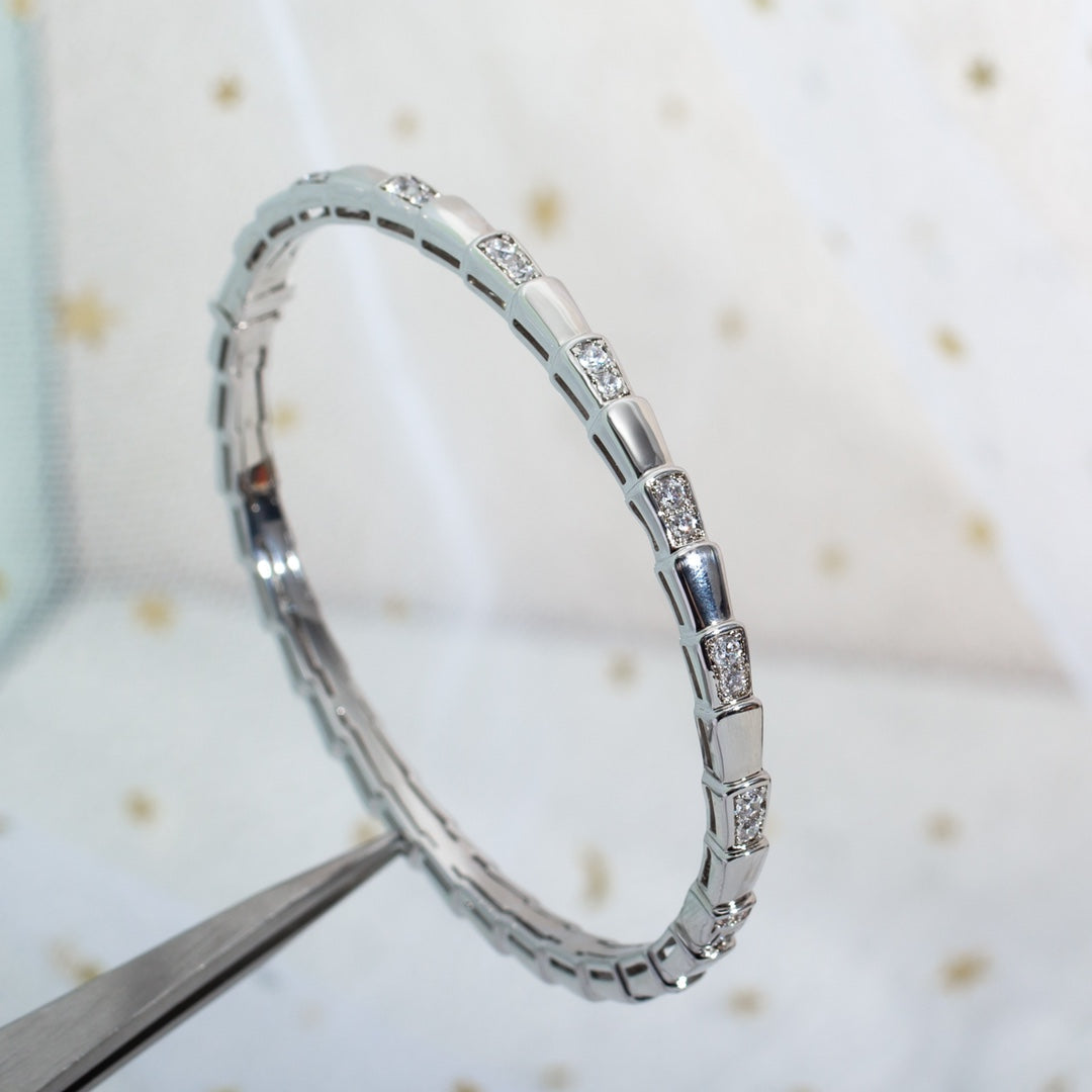 [Angela Jewellery]SERPENTI BRACELET SILVER DIAMOND