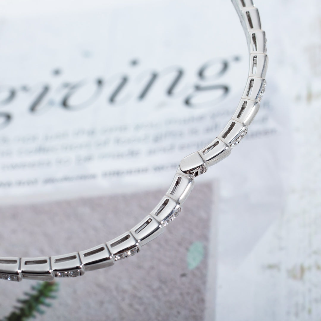 [Angela Jewellery]SERPENTI BRACELET SILVER DIAMOND