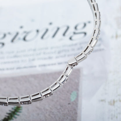 [Angela Jewellery]SERPENTI BRACELET SILVER DIAMOND