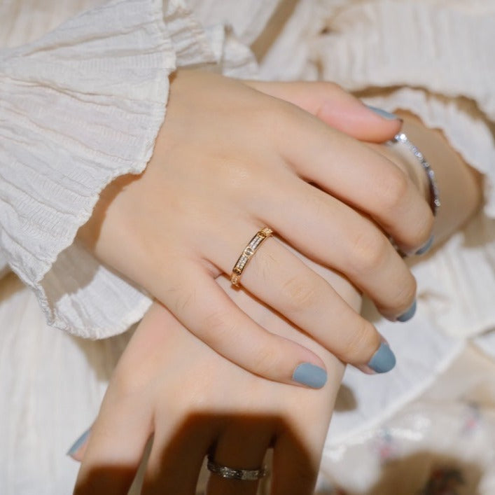 [Angela Jewellery]LOVE RING 2.65MM DIAMOND