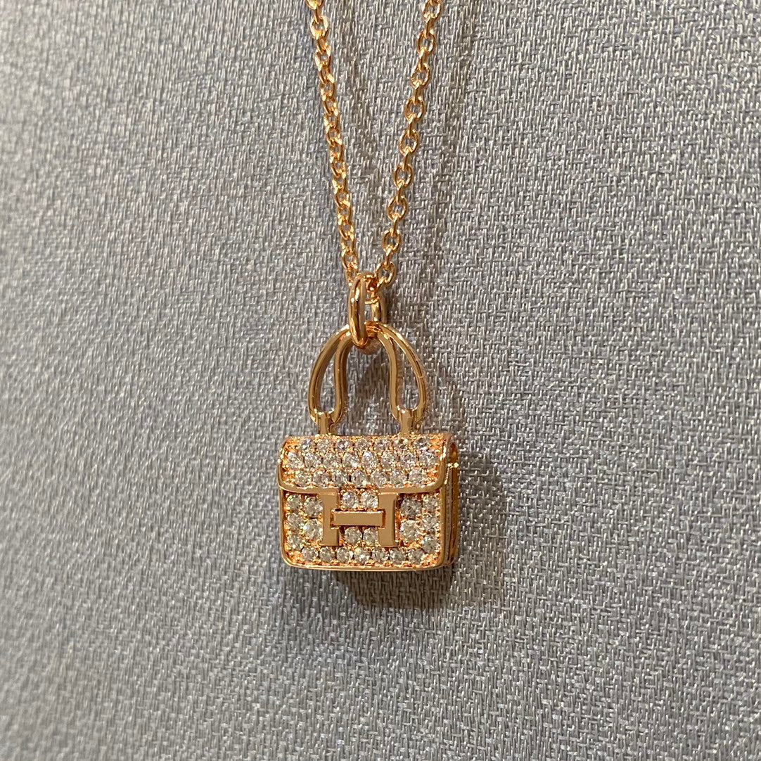[Angela Jewellery]CONSTANCE PEDANT DIAMOND NECKLACE