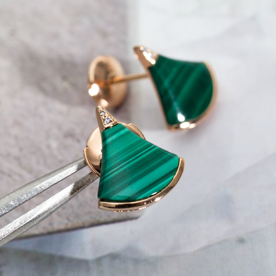 [Angela Jewellery]DIVAS DREAM EARRINGS PINK GOLD