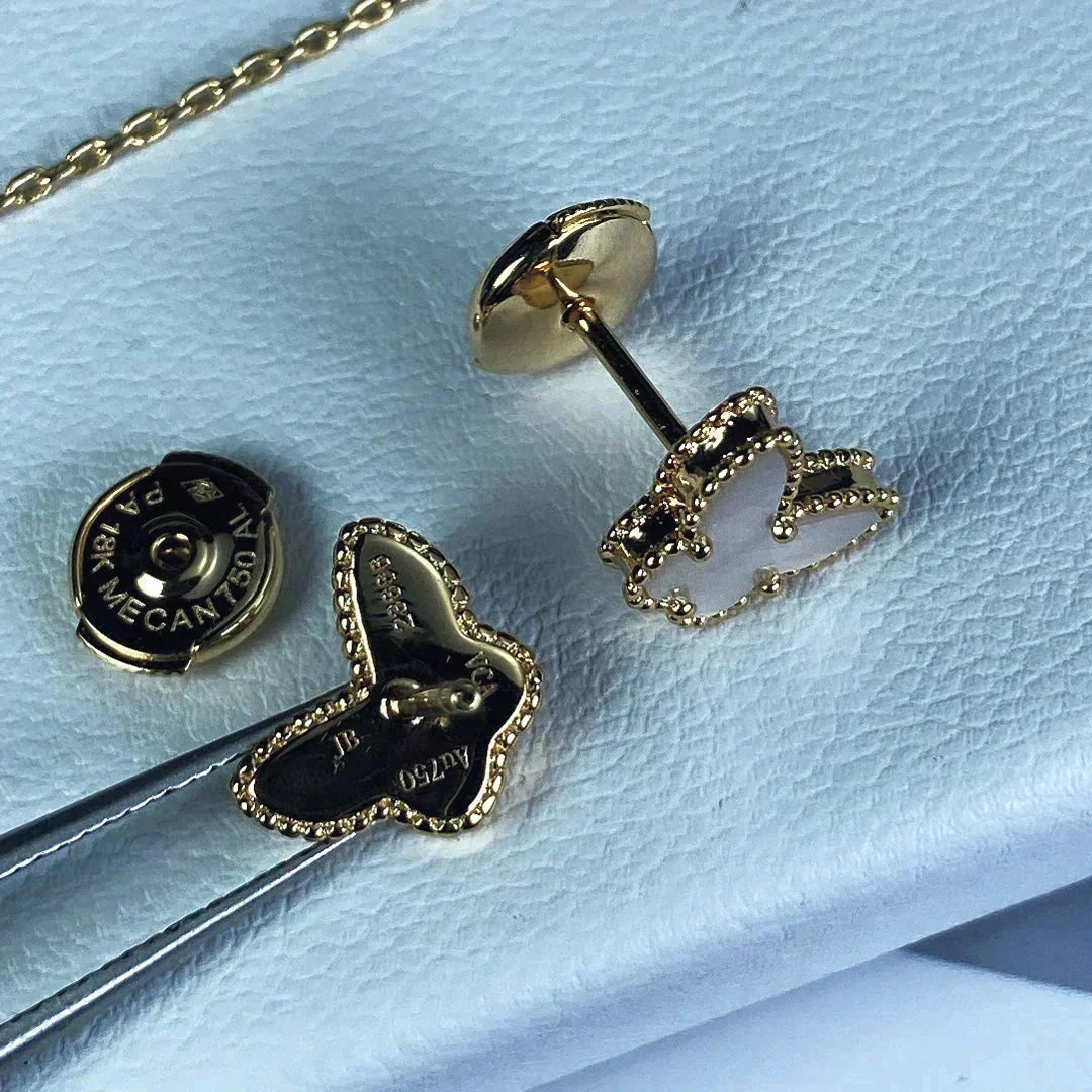 [Angela Jewellery]SWEET BUTTERFLY MOP EARSTUDS