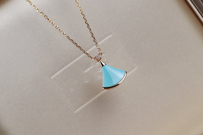[Angela Jewellery]DREAM NECKLACE TURQUOISE PINK GOLD