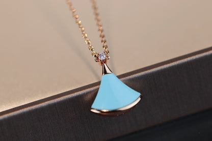 [Angela Jewellery]DREAM NECKLACE TURQUOISE PINK GOLD