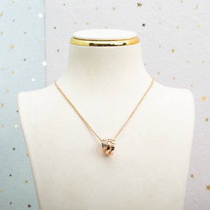 [Angela Jewellery]SERPENTI PINK GOLD NECKLACE DIAMOND