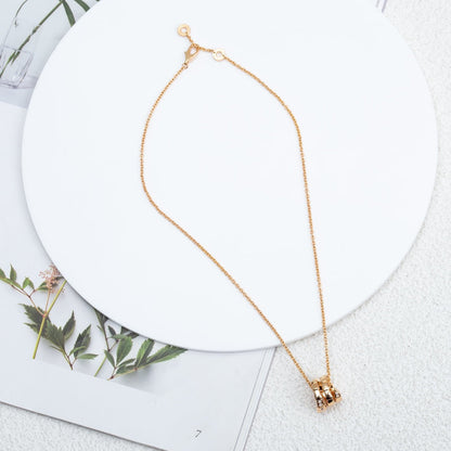 [Angela Jewellery]SERPENTI PINK GOLD NECKLACE DIAMOND