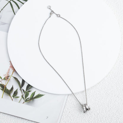 [Angela Jewellery]SERPENTI SILVER NECKLACE DIAMOND