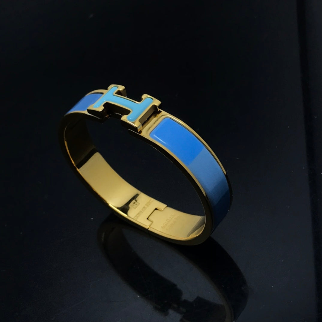 [Angela Jewellery]H BRACELET BLUE RAINBOW CERAMIC