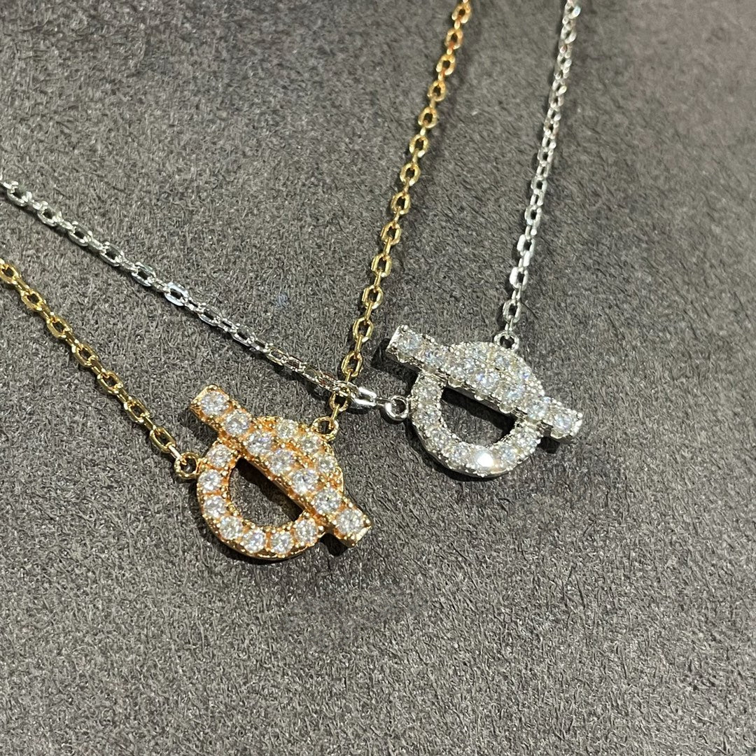 [Angela Jewellery]ECHAPEE NECKLACE DIAMOND