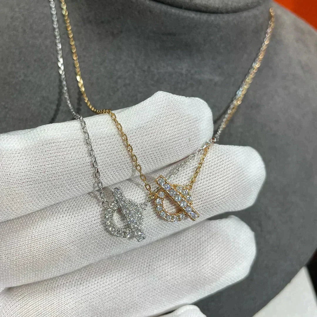 [Angela Jewellery]ECHAPEE NECKLACE DIAMOND