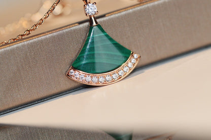 [Angela Jewellery]DREAM NECKLACE MALACHITE DIAMOND