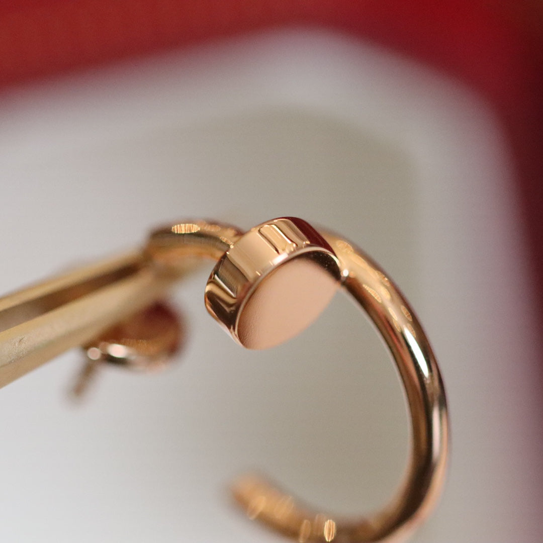 [Angela Jewellery]JUSTE EARRINGS PINK GOLD