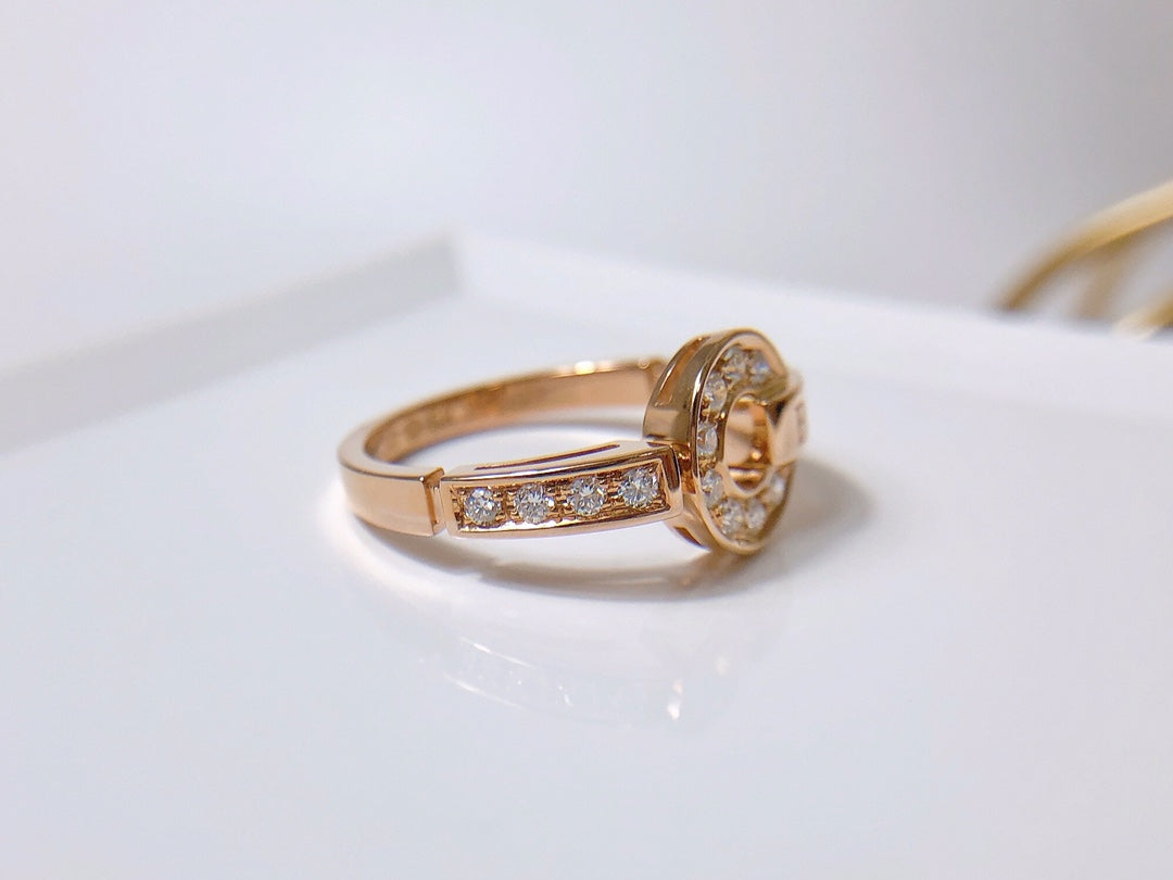 [Angela Jewellery]DREAM RING DIAMOND PINK GOLD