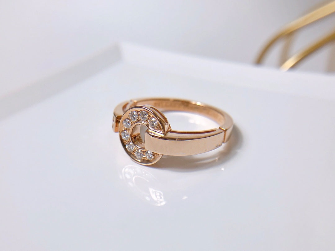 [Angela Jewellery]DREAM RING DIAMOND PINK GOLD