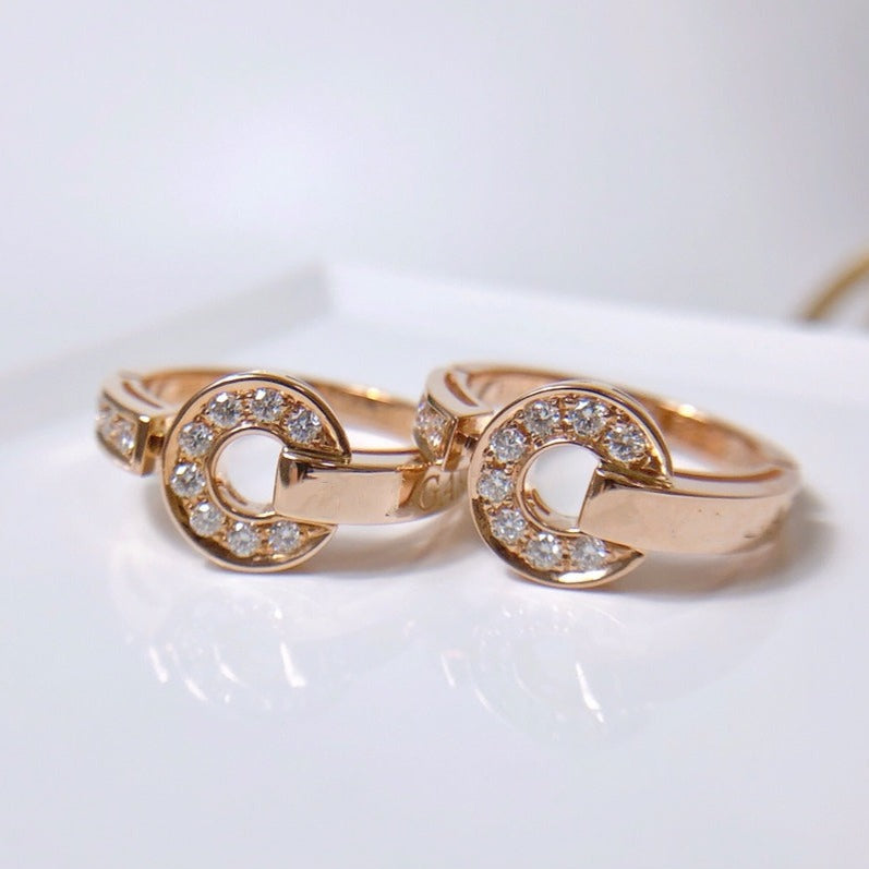 [Angela Jewellery]DREAM RING DIAMOND PINK GOLD