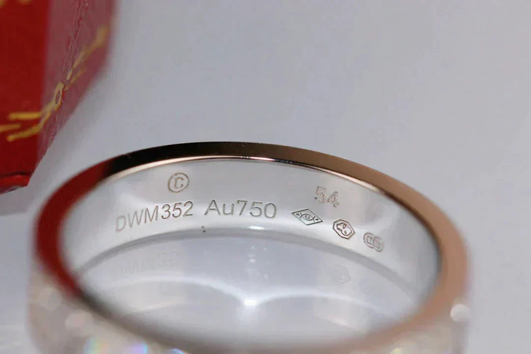 [Angela Jewellery]LOVE RING 3.6MM DIAMOND PAVED