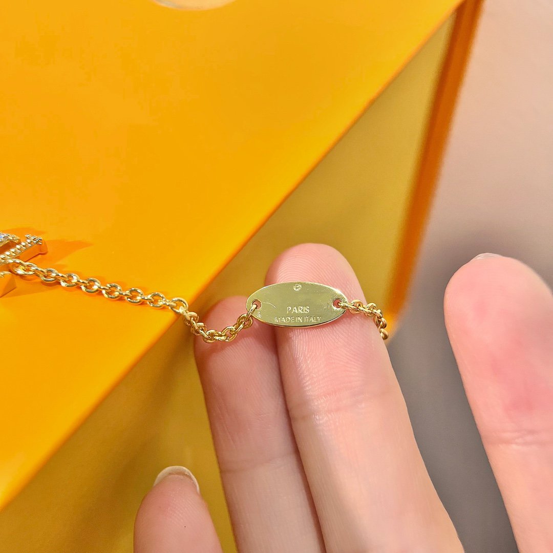 [Angela Jewellery]LOGO STAR MOTIF GOLD BRACELET