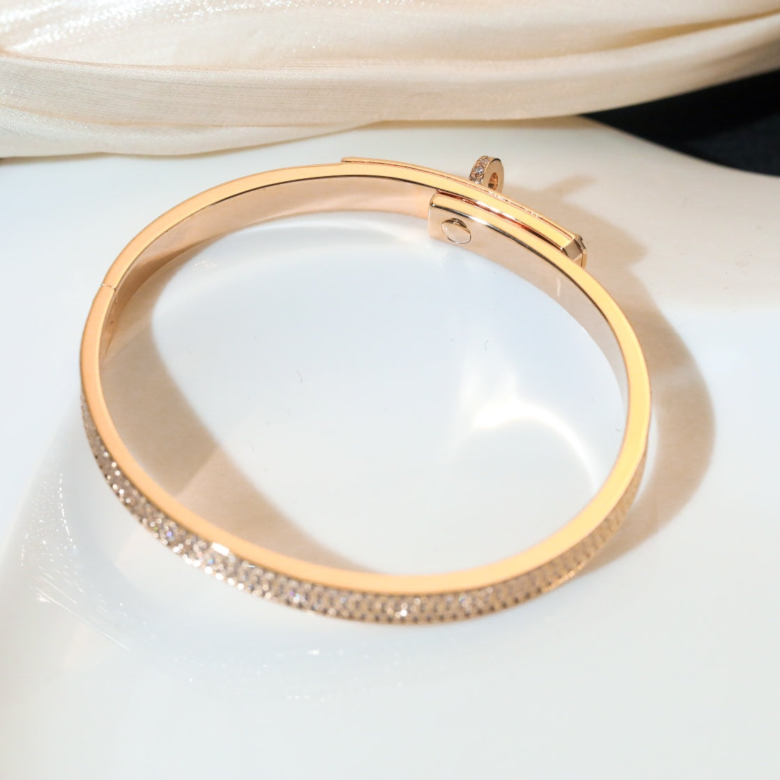 [Angela Jewellery]KELLY BRACELET DIAMOND PAVED