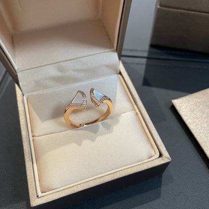 [Angela Jewellery]DREAM MOP DIAMOND OPEN RING