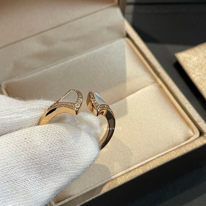 [Angela Jewellery]DREAM MOP DIAMOND OPEN RING