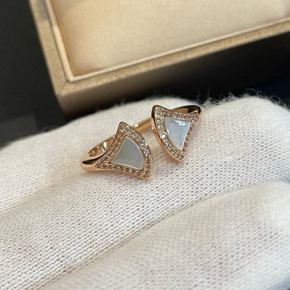 [Angela Jewellery]DREAM MOP DIAMOND OPEN RING