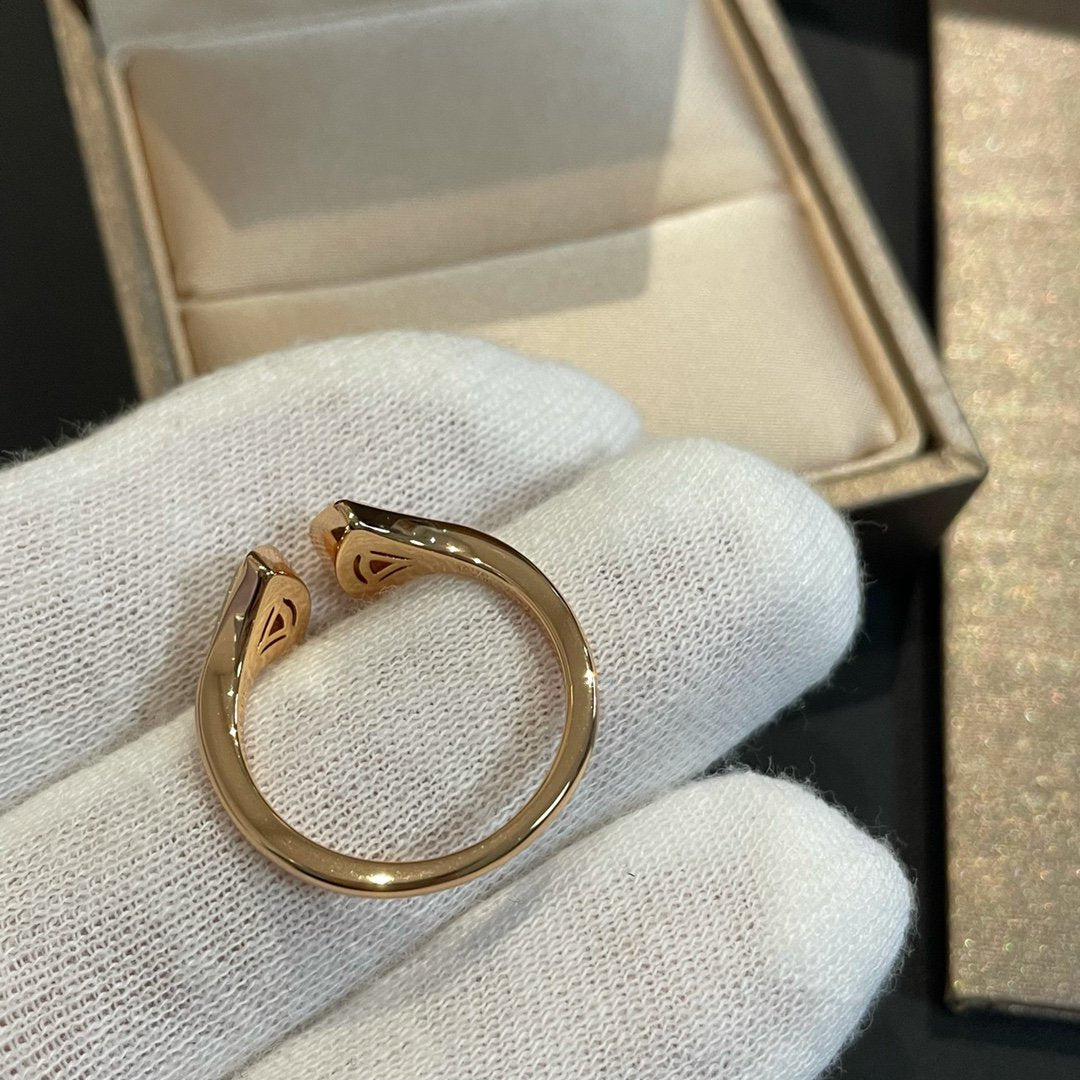 [Angela Jewellery]DREAM MOP DIAMOND OPEN RING