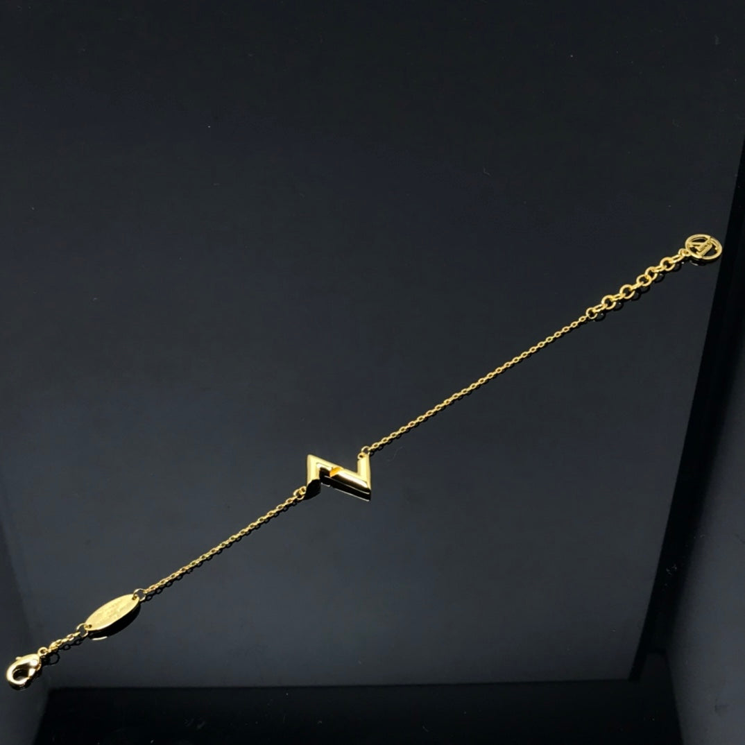 [Angela Jewellery]VOLT LV LOGO BRACELET