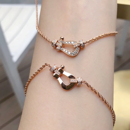 [Angela Jewellery]FORCE 10 PINK GOLD DIAMOND NECKLACE