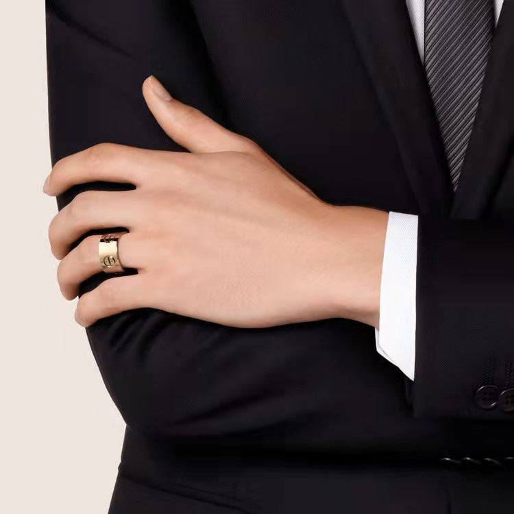 [Angela Jewellery]LOVE 11MM LARGE RING